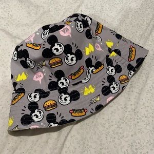 Mickey Mouse Reversible Bucket Hat for Adults by Nanako Kanemitsu